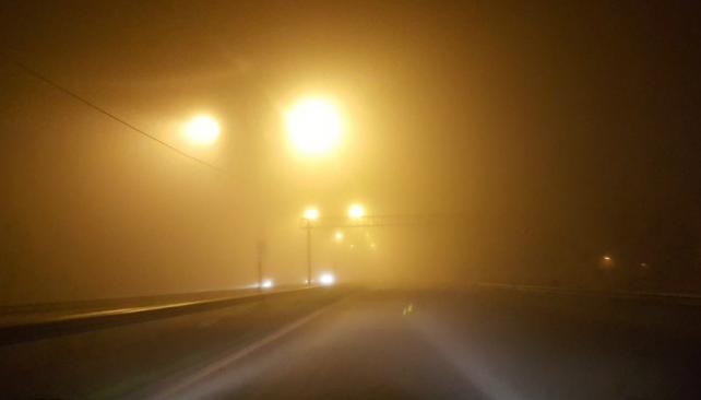 Escasa visibilidad - Foto: viarosario.comc