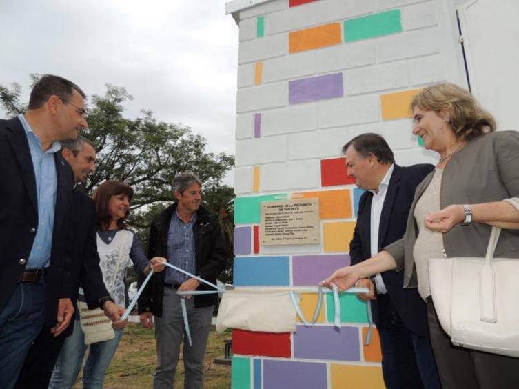 Garibay inauguró las Plantas de Agua Potable de Bº Palermo - Agencia Fe
