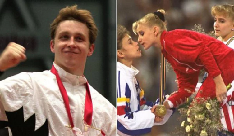 Vitaly Scherbo y Tatiana Gutsu fueron campeones olímpicos en 1992 - INFOBAE