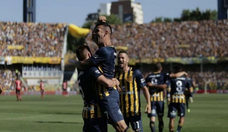 Toda la felicidad de Herrera en el gol. (Sitio Oficial)