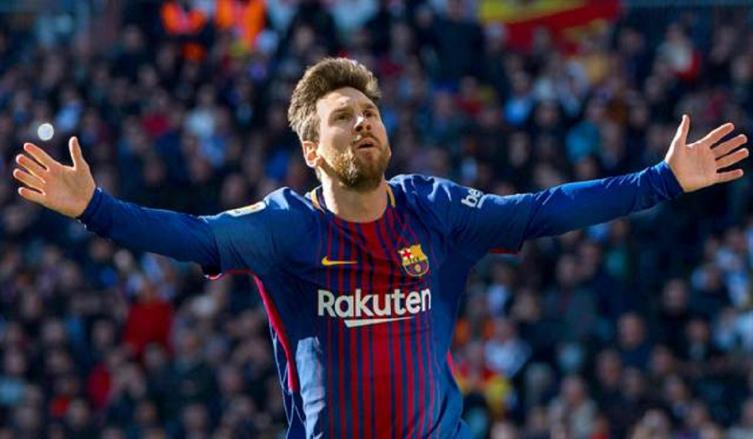 Messi, listo para su primer partido de 2018. Foto: AFP