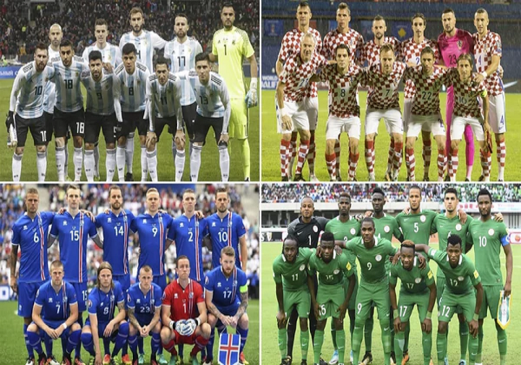Argentina, Croacia, Islandia y Nigeria integran el Grupo D de Rusia 2018 - INFOBAE