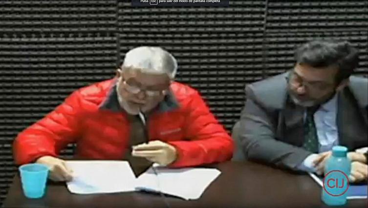 De Vido declara desde la cárcel de Marcos Paz por videoconferencia. - Clarín