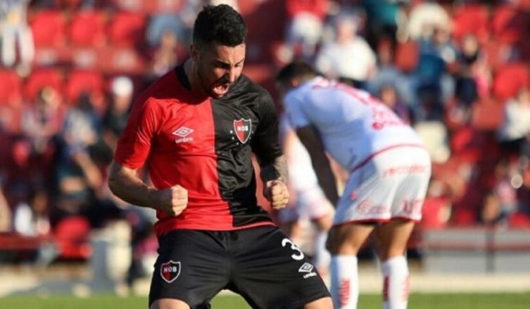 Ferroni celebra su gol ante Unión. - Rosario3