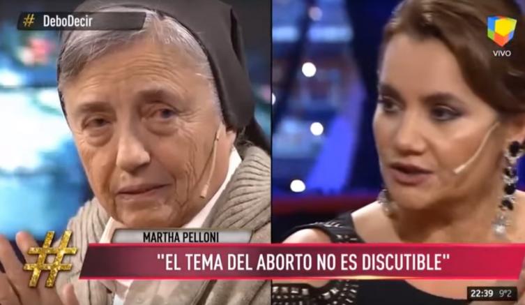 Martha Pelloni y Nancy Pazos debatieron sobre la legalización del aborto en 