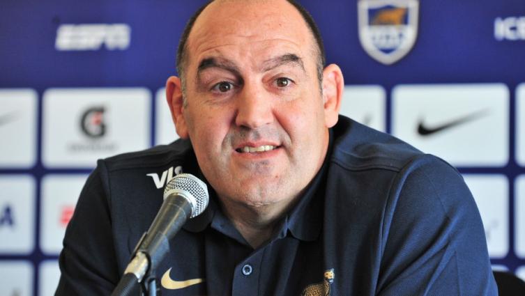 Mario Ledesma, técnico de Los Pumas. El ex hooker tendrá sus primeros compromisos al mando del seleccionado. (Foto: AFP)