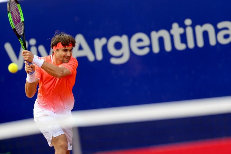 David Ferrer se despidió del ATP de Buenos Aires en la segunda ronda. EFE/ Juan Ignacio Roncoroni