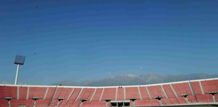 El Estadio Nacional de Santiago, donde se jugará la final de la Libertadores. (Foto: Germán García Adrasti)