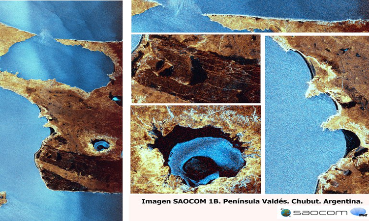 Primeras imágenes del satélite SAOCOM 1-B (CONAE) - infobae
