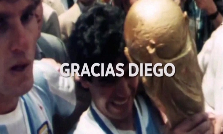 El homenaje de la Conmebol a Diego Armando Maradona - infobae