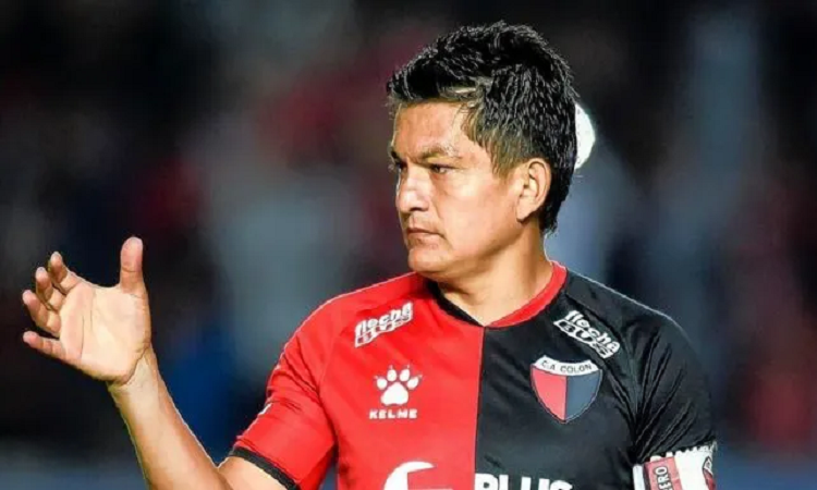 Luis Rodríguez, goleador de Colón, presenta síntomas y podría ser otro caso positivo de Covid-19 en el plantel. – Gentileza: Getty
