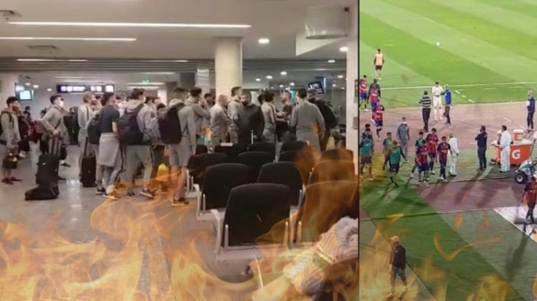 San Lorenzo, en llamas: insultos de los allegados y pelea con hinchas en el aeropuerto - TyC Sports