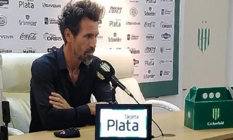 El entrenador de Colón, Eduardo Domínguez - Foto prensa Colón