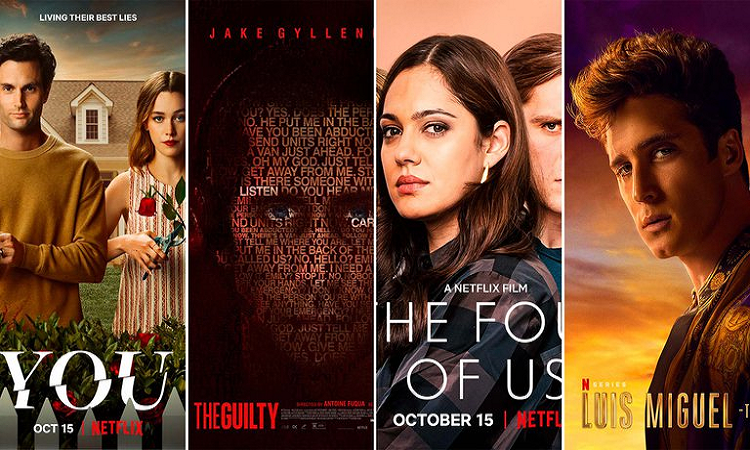 Los adelantos de Netflix para octubre - TELESHOW