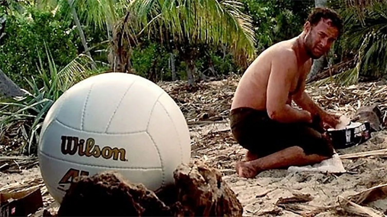 Subastaron a “Wilson”, la pelota de Tom Hanks en la película “Náufrago” - PUNTAL
