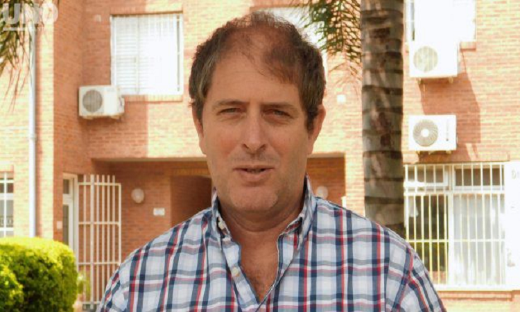 El presidente de la Federación Santafesina de Fútbol, Carlos Lanzaro - DeporFe.com