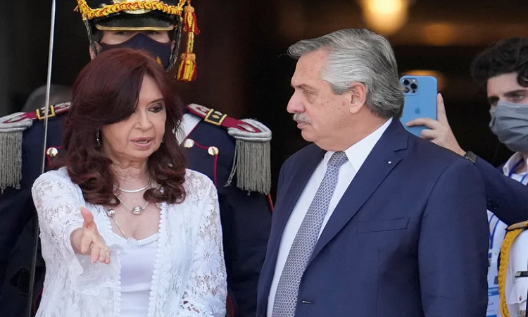 Alberto Fernández y Cristina Kirchner en la Asamblea Legislativa, hace dos semanas. Los ánimos se enconaron en los últimos días - Infobae