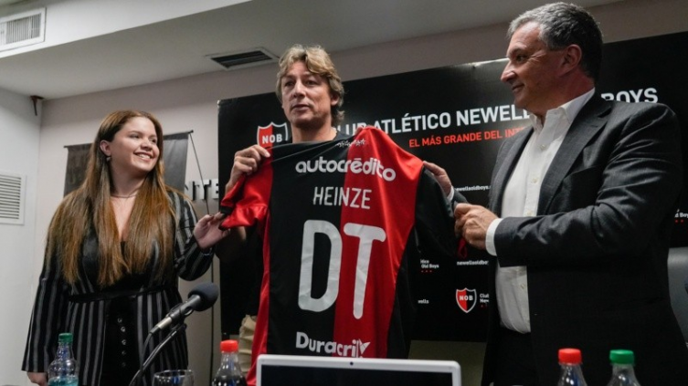 Gabriel Heinze asumió como técnico de Newell ´s: 