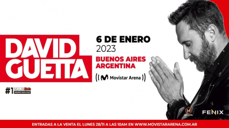 David Guetta en Buenos Aires: cuándo y dónde será el show - NA