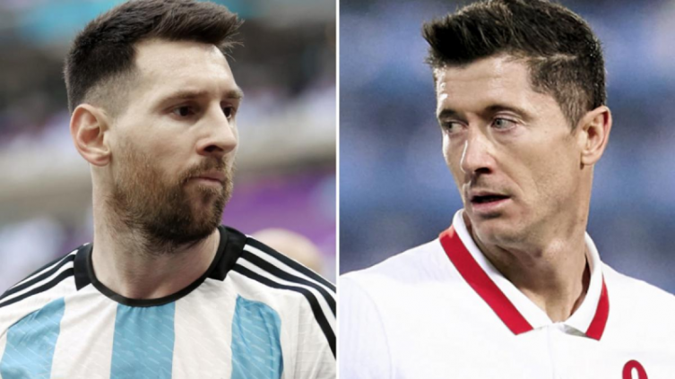 Messi vs Lewandowski, el gran duelo individual de la primera fase de Qatar 2022 - télam