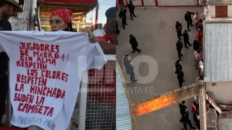 Banderas, gritos, cantos de protesta, balas de goma, heridos y detenidos fueron la consecuencia de otra derrota Tatengue – UNO Santa Fe