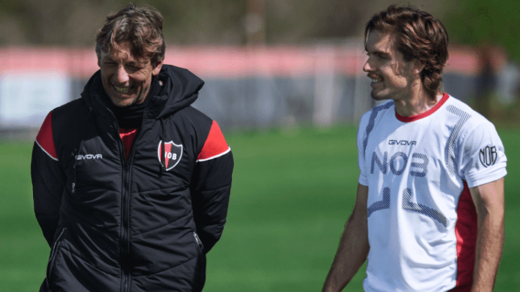 Guillermo May se presentó en Newell ´s: 