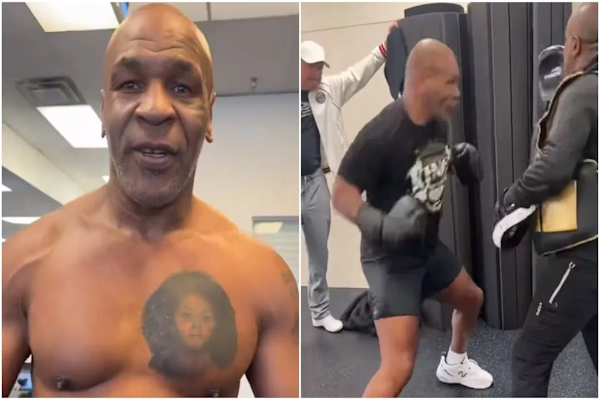 Mike Tyson empezó con su feroz entrenamiento para volver al boxeo y siembra terror: “Acaba de comenzar” (Foto y video: X @MikeTyson).