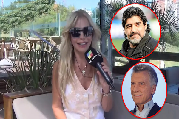 Graciela Alfano quemó a Mauricio Macri y reveló cómo le fue infiel con Maradona - paparazzi