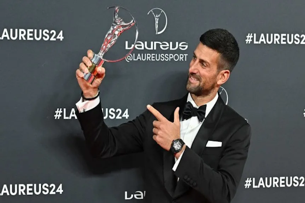Messi fue nominado a los Premios Laureus 2024, pero Djokovic terminó festejando: todos los ganadores - TyC Sports