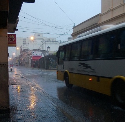 Lluvia en Santa Fe - Foto Agenciafe