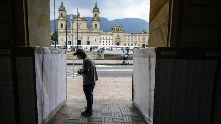 Colombia va a las urnas para renovar el Congreso y definir candidatos presidenciales - Foto: AFP.