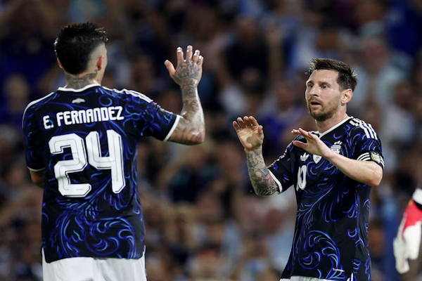 Se confirmaron los últimos amistosos de la selección argentina antes de su debut en el Mundial 2026 (Crédito: Reuters/Agustin Marcarian)