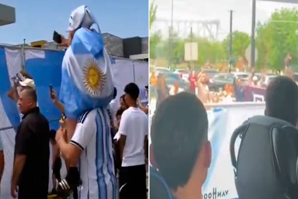 Video: la nueva canción que adoptó la selección argentina detrás del sueño del bicampeonato mundial. - Infobae