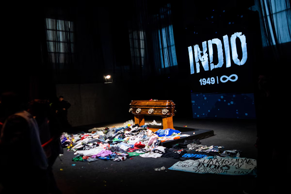 Finalizó el velorio del Indio Solari: así fue el mensaje oficial tras la histórica despedida popular - TELESHOW