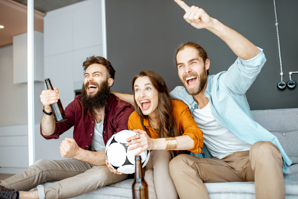 Alentar a un equipo o a la Selección tiene beneficios para el bienestar más allá del resultado deportivo. (Foto: Adobe Stock)