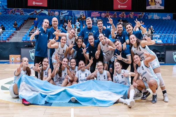 Argentina venció a Venezuela y ganó la medalla de bronce en la AmeriCup U18 femenina. - Foto: FIBA Américas