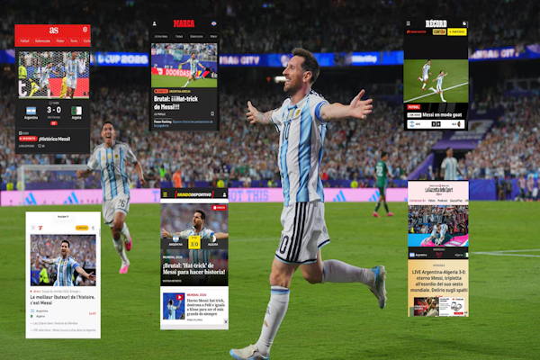 “Brutal”, “histórico” y “eterno”: así reflejaron los medios del mundo el show de Messi en el debut de Argentina en el Mundial. - Infobae