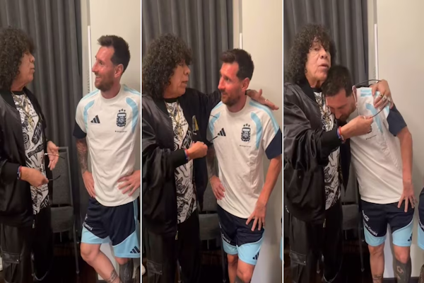 El encuentro entre Lionel Messi y La Mona Jiménez durante el Mundial: el detrás de escena que compartió el cantante - TELESHOW
