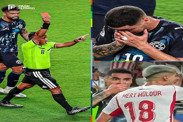 FIFA estrenó en el Mundial la nueva ley inspirada en el caso Prestianni-Vinicius: Almirón fue expulsado por taparse la boca. - IG