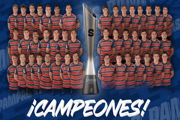 Pampas derrotó a Dogos XV en Córdoba y se quedó con el título del Súper Rugby Américas. - Foto: Pampas_UAR (X)