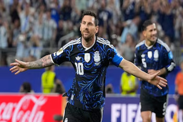 Con otro gol de Messi, Argentina brilló ante Jordania y cerró la fase de grupos del Mundial con puntaje ideal. - Infobae