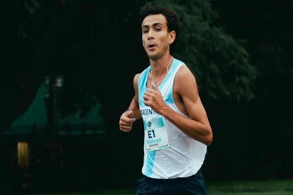 La primera medalla para Argentina en Medellín 2026. - Foto de Prensa Panamericano Atletismo Medellín.