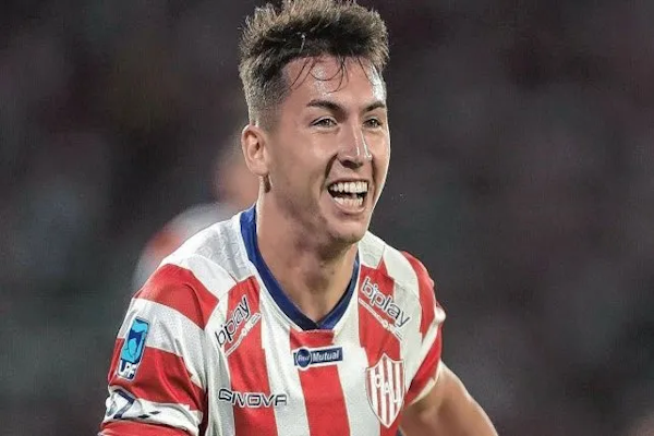 Unión cerró una venta millonaria: Del Blanco se va al Racing de Estrasburgo. - Prensa Unión