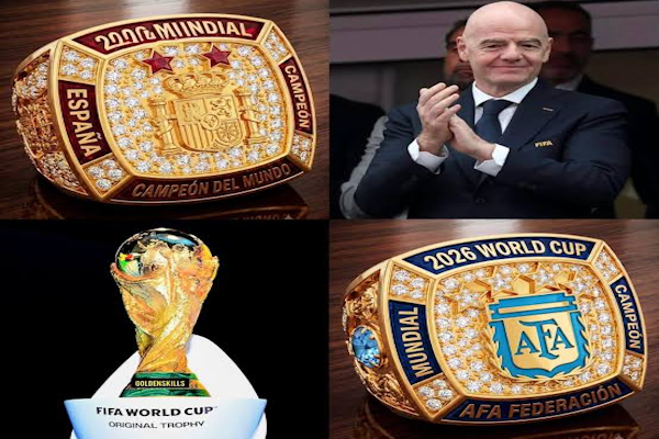 Por primera vez, la FIFA entregará un anillo a cada uno de los campeones del Mundial 2026: los particulares detalles. - IG.