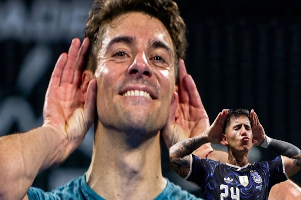 A lo Enzo Fernández: el festejo de un jugador de padel argentino en España - DeporTV