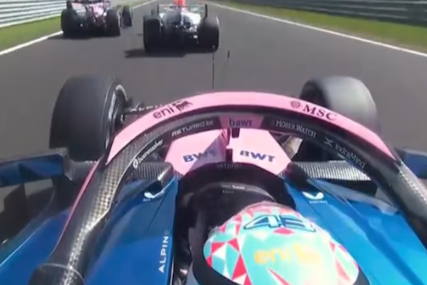 Así fue la inolvidable maniobra de Franco Colapinto: superó a Gasly y Lawson al mismo tiempo para quedarse con el 10° lugar en Bélgica. - Infobae