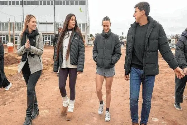 Juegos Suramericanos 2026: dos Leonas visitaron las obras en el CARD. - UNO Santa Fe